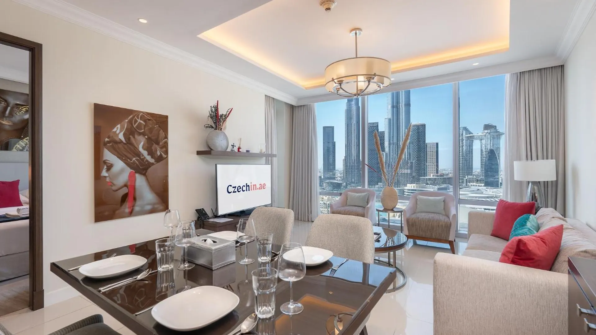 Downtown Elegance - 1Br Apartment With Unmatched Burj Khalifa Views Dubai